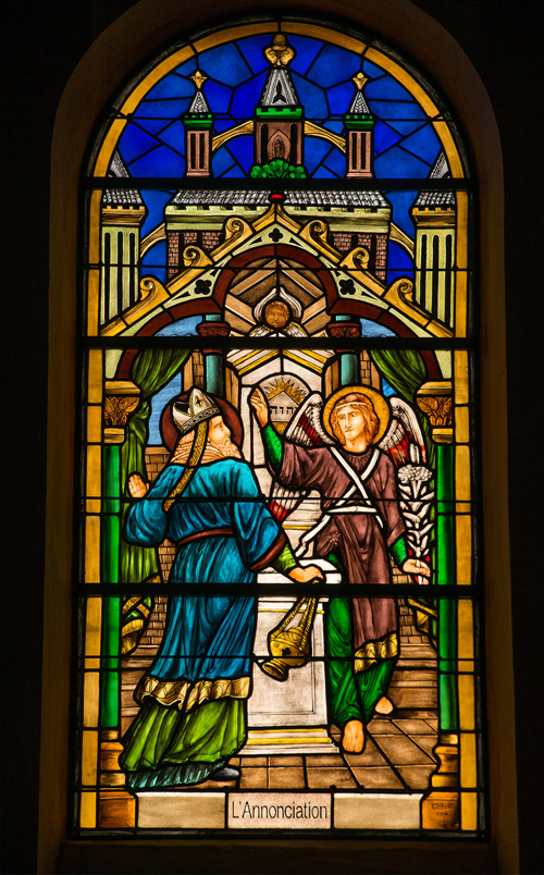 Restauration vitraux abbaye