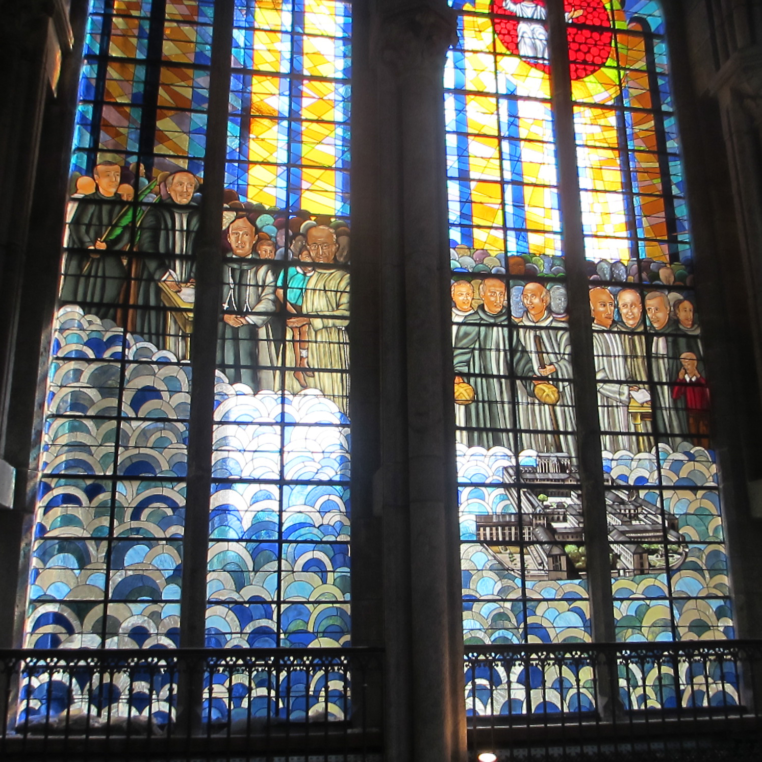 Création vitrail cathédrale