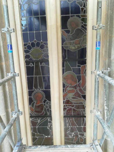 RÃ©novation vitrail synagogue