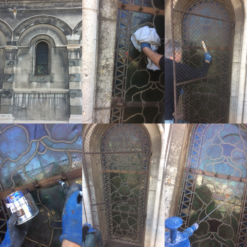 Restauration vitraux synagogue